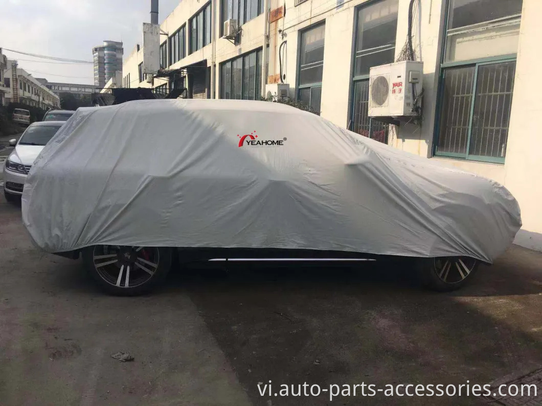 SUV Outdo Arechable Car Cover Neathable Car Vỏ chống UV chống tia UV ngoài trời